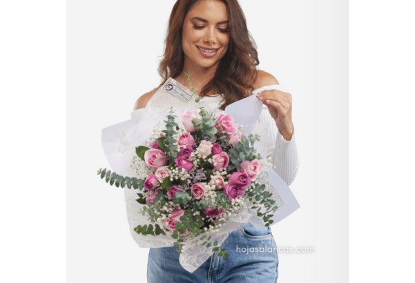 Flores para el día de la mujer.