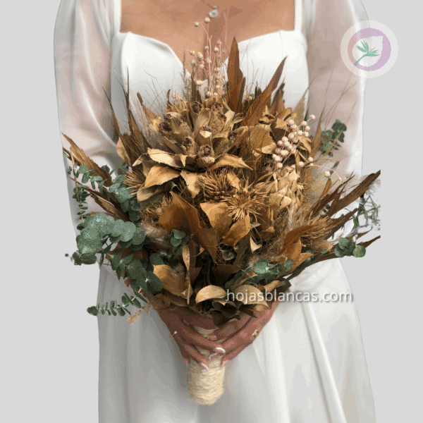 Ramo de novia bohemio