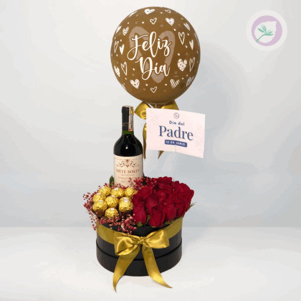 Regala un hermoso obsequio, ¡un arreglo de rosas y chocolate para el día del padre! envío GRATIS en Medellín, ¡el área metropolitana y el oriente Antioqueño!