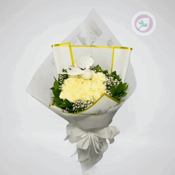 Ofrece un hermoso ramo de rosas funebre para expresar condolencias. Envio GRATIS en Medellín, área metropolitana y el oriente antioqueño.